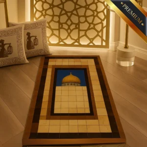 Pure Cow Leather Jai Namaz | Qibla e Awwal Edition